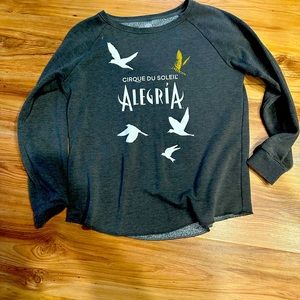 Cirque du soliel Alegria sweatshirt